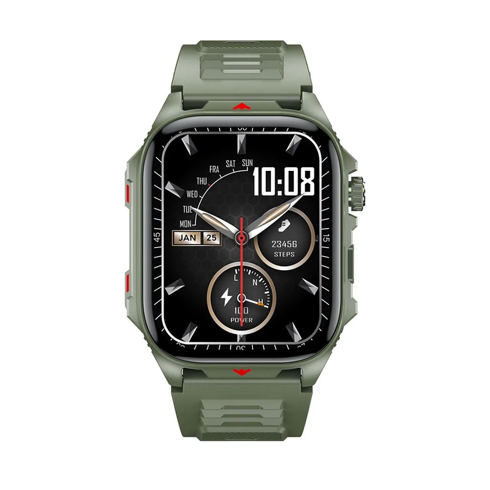 HW82 Smartwatch – Fitness Tracking, Sport Design, 30M (3ATM) Water Resistant