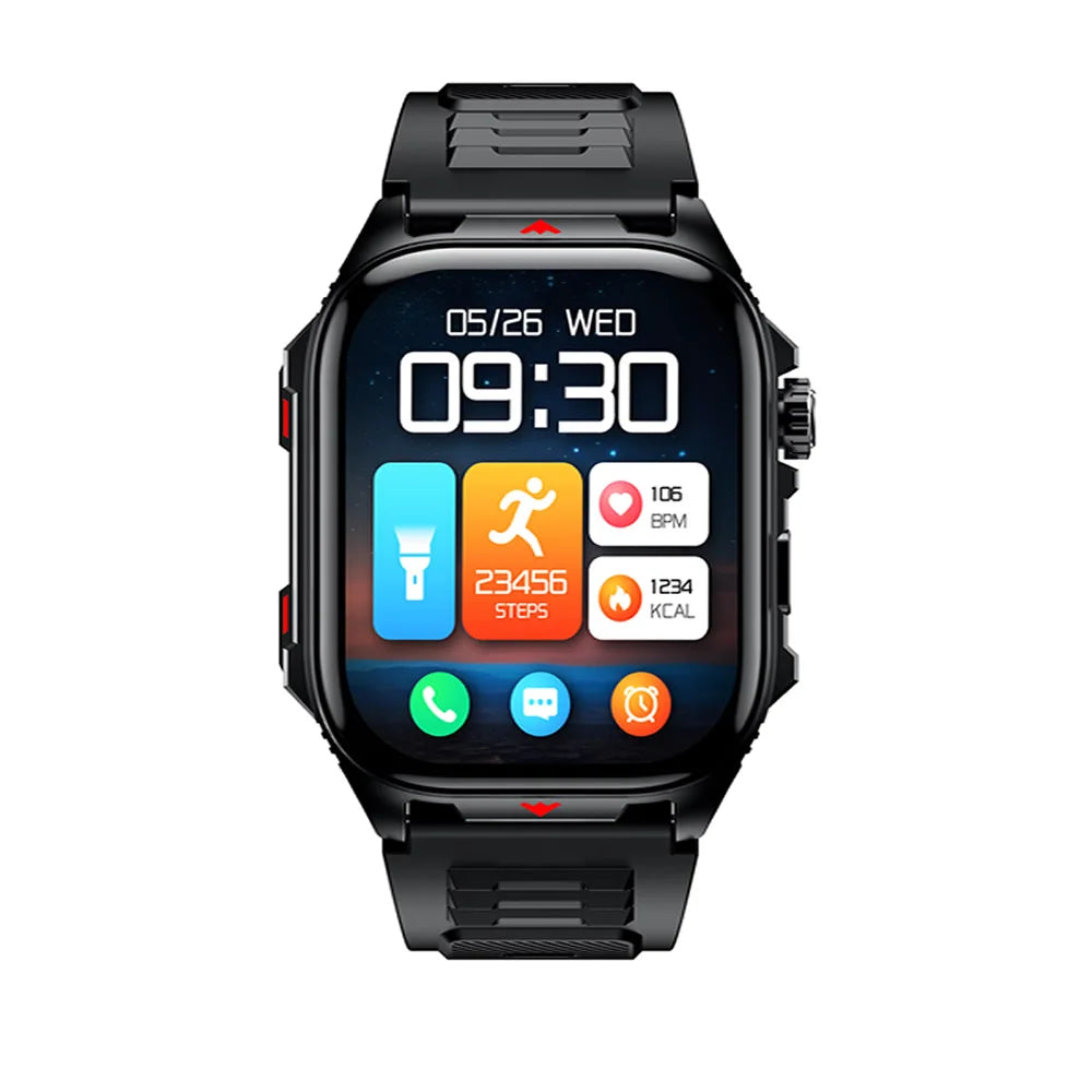 HW82 Smartwatch – Fitness Tracking, Sport Design, 30M (3ATM) Water Resistant