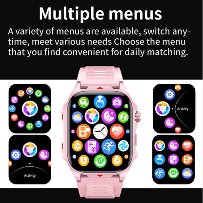 HW82 Smartwatch – Fitness Tracking, Sport Design, 30M (3ATM) Water Resistant