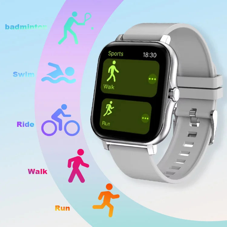BW0242 Smartwatch – Fitness Tracking, Full Touch Display, 30M (3ATM) Water Resistant