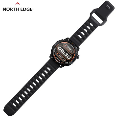 NORTH EDGE (®) XTREK-2 GPS Smartwatch for Men – AMOLED Display, Bluetooth Calling