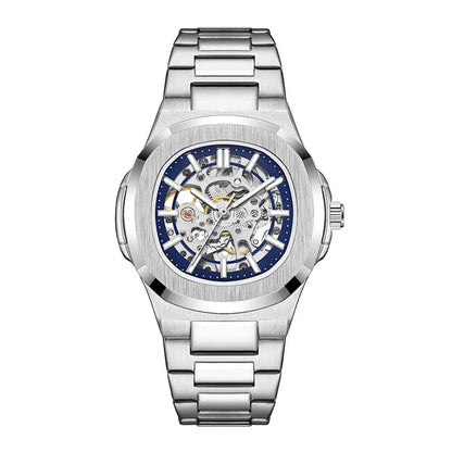 Mechanical Movement Stainless Steel Automatic Watch for Men