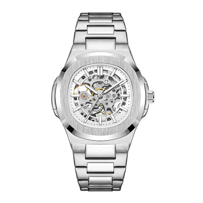 Mechanical Movement Stainless Steel Automatic Watch for Men