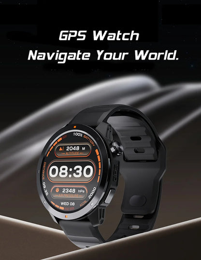 NORTH EDGE (®) XTREK-2 GPS Smartwatch for Men – AMOLED Display, Bluetooth Calling