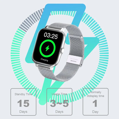 BW0242 Smartwatch – Fitness Tracking, Full Touch Display, 30M (3ATM) Water Resistant
