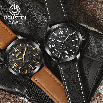 OCHSTIN (®) GA62028 Automatic Mechanical Men’s Watch – Classic Design 30M (3ATM) Water Resistant