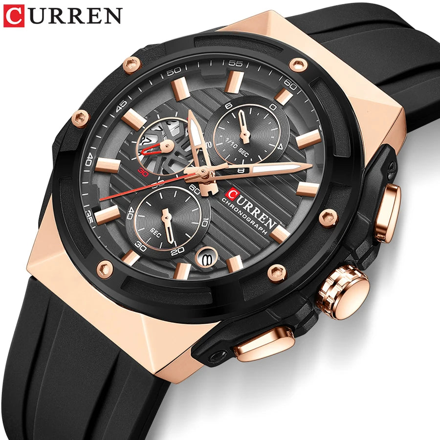 CURREN (®) 8462 Quartz Men’s Watch – Classic Design, 30M (3ATM) Water Resistant