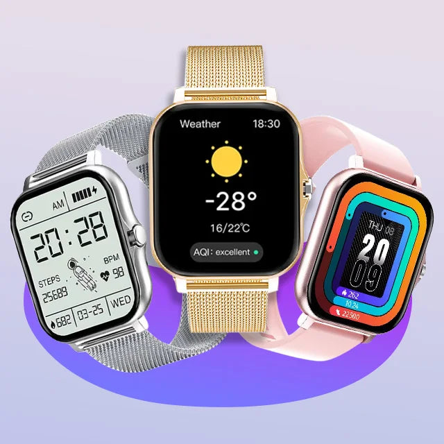 BW0242 Smartwatch – Fitness Tracking, Full Touch Display, 30M (3ATM) Water Resistant