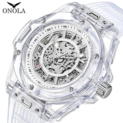 ONOLA (®) 3836 Automatic Mechanical Men’s Watch – Classic Design 30M (3ATM) Water Resistant