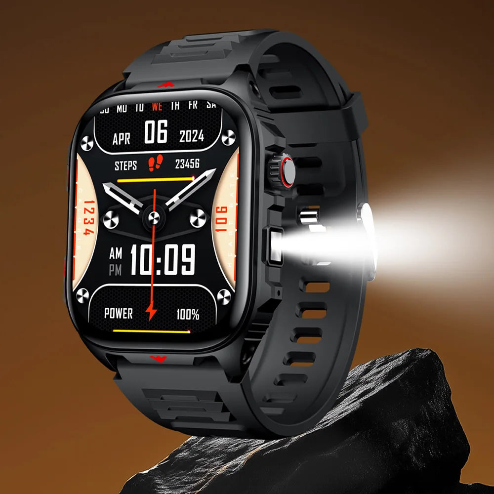 HW82 Smartwatch – Fitness Tracking, Sport Design, 30M (3ATM) Water Resistant