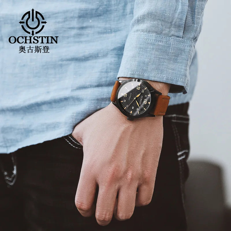 OCHSTIN (®) GA62028 Automatic Mechanical Men’s Watch – Classic Design 30M (3ATM) Water Resistant