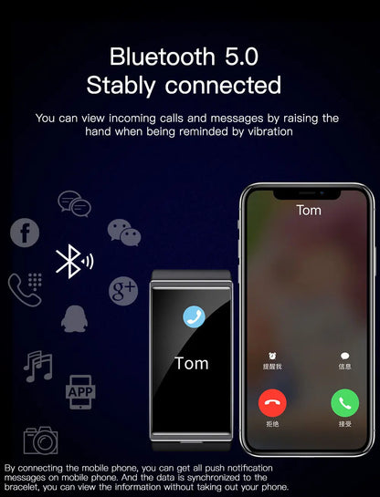 DM12 Smartwatch for Men – 1.9” Display, Fitness Tracking, 30M (3ATM) Water Resistant