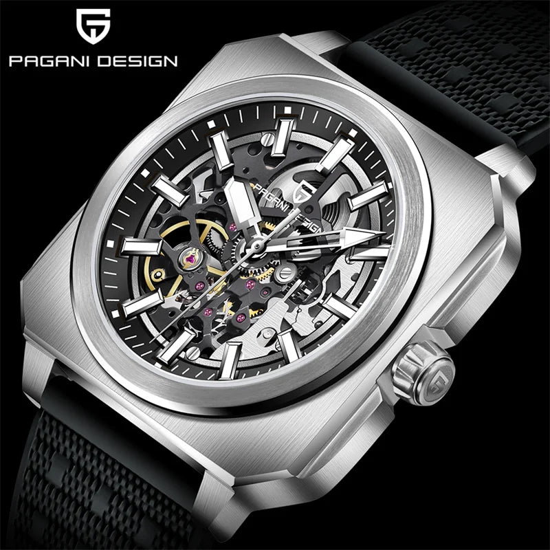 PAGANI DESIGN (®) 1791 Automatic Mechanical Men’s Watch – Classic Design